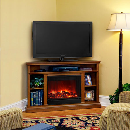 Top 5 Corner Electric Fireplace-TV Stands Under $500