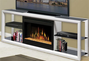 3 Stylish and Functional Electric Fireplace TV Stands that Save Space