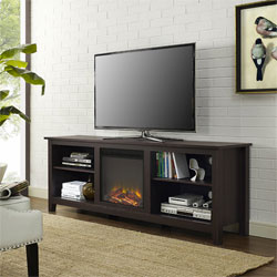 Modern Fireplace TV Stand