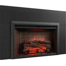 Electric Fireplace Insert with Large Surround to Fill Side Gaps