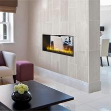 Opti-Myst 2-Sided Fireplace with Water Vapor