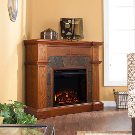 Cartright Corner Electric Fireplace