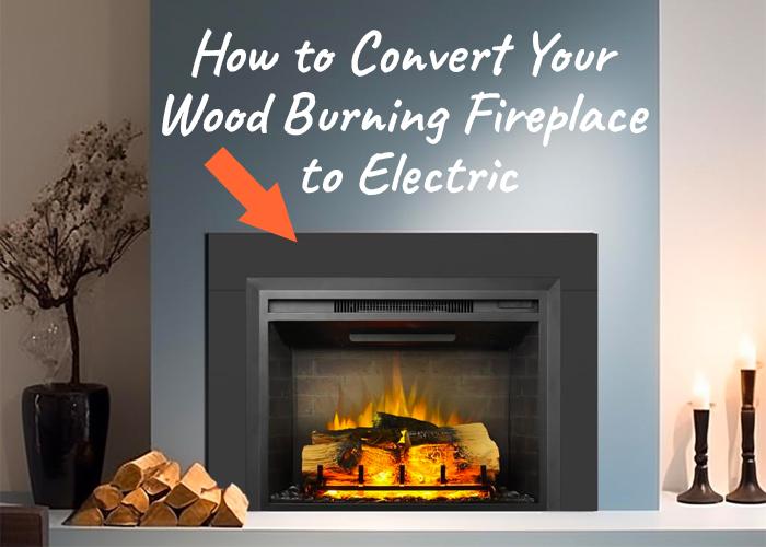 Convert Wood Burning Fireplace to Electric