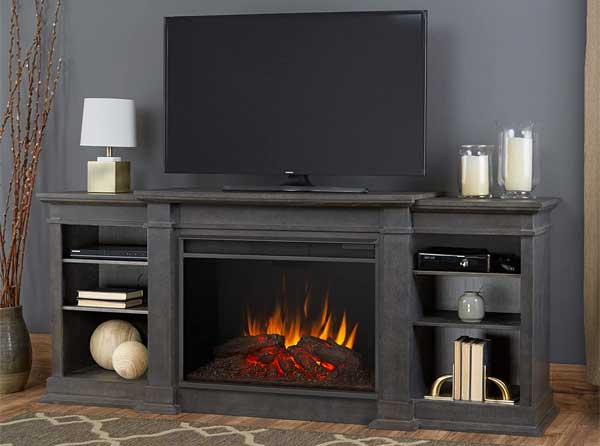 Electric Fireplace Entertainment Center with TV Stand