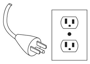 Electric Fireplace Plugs into a Standard Wall Outlet