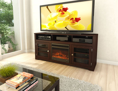 Sonax Electric Fireplace and TV Stand