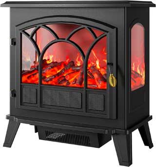 Low-Cost Fireplace Stove Heater for Small Rooms and Affordable Heating