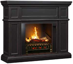 MagikFlame ElectricFireplace in Espresso Brown