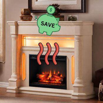 Save Money with an Electric Fireplace Heater